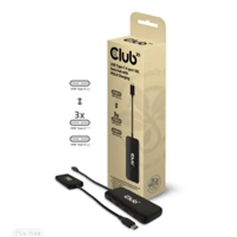 CLUB3D CSV-1548 Schnittstellen-Hub – Bild 1