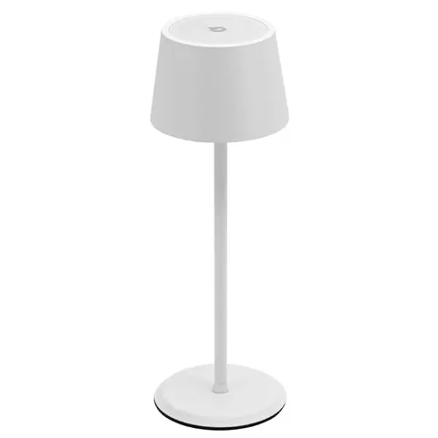 Tafellamp Securit MonteCarlo LED oplaadbaar dimbaar wit – afbeelding 1