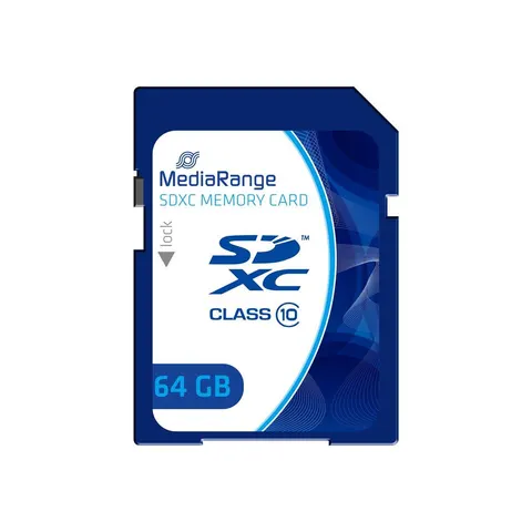 MediaRange SD Card 64GB SDXC CL.10 – Bild 1