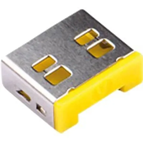 SmartKeeper Basic "USB-A Port" Blocker gelb 10 Stk. – Bild 1