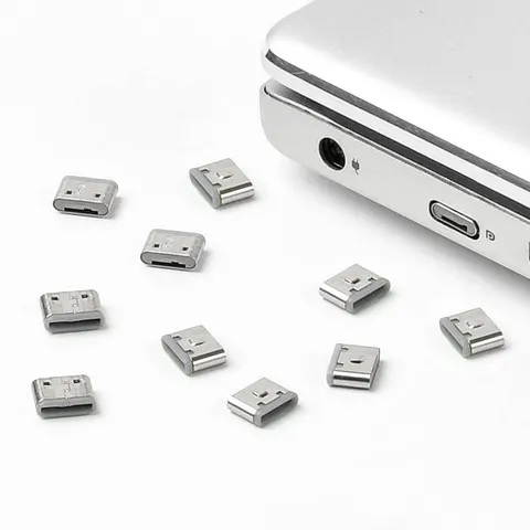 SmartKeeper Mini "USB-C Port" Blocker grau 10 Stk. – Bild 1
