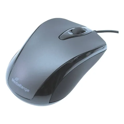 MediaRange Optische 3-button muis USB – afbeelding 1