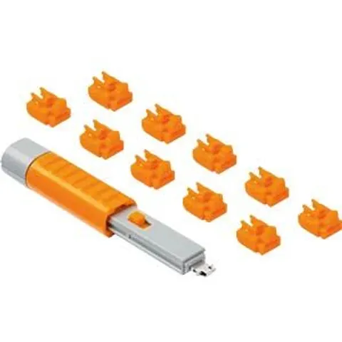 SmartKeeper Basic "RJ45 Port" Blocker orange 10 Stk.+Key – Bild 1