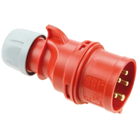 PCE CEE-Stecker SHARK 16A, 5-polig, IP44 – Bild 1
