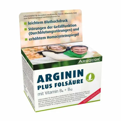 ARGININ PLUS FOLSAEURE 120 St Kapseln – Bild 1