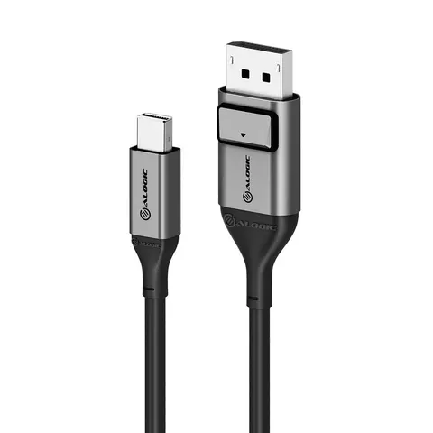 ALOGIC ULMDPDP01-SGR DisplayPort cable 1 m Mini DisplayPort Black. Gre – image 1