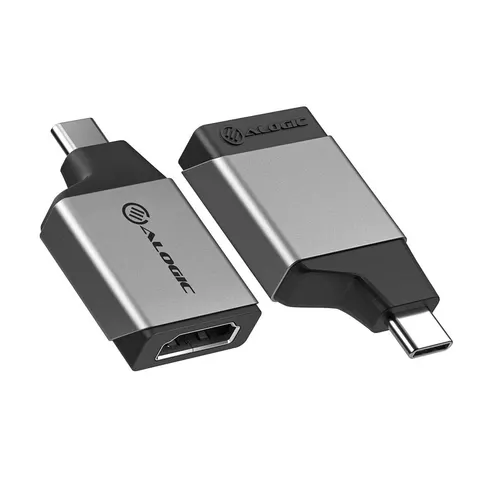 Alogic Adapter USB-C Ultra Mini -> HDMI grau – Bild 1