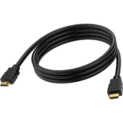 Vision Techconnect 2m Black HDMI cable - Kabel - Digital/Display/Video – Bild 1