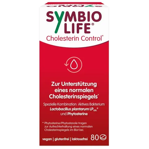 Symbiolife Cholesterin Control 80 St Tabletten – Bild 1