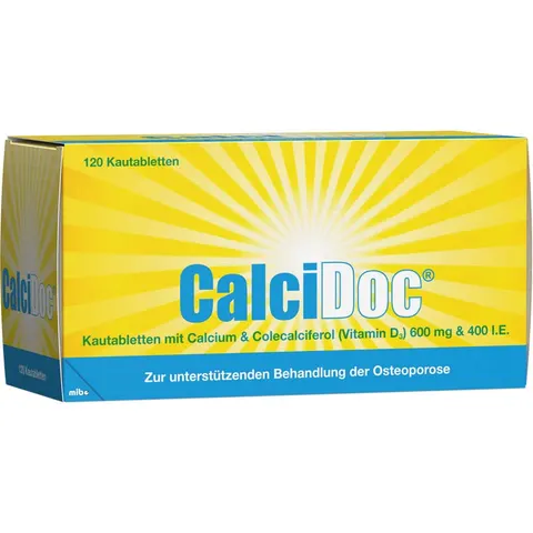 Calcidoc Kautabletten 120 St – Bild 1