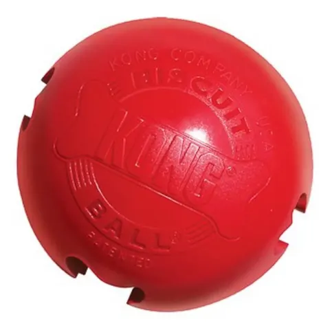 Kong biscuit ball rood large - 1 ST – afbeelding 1