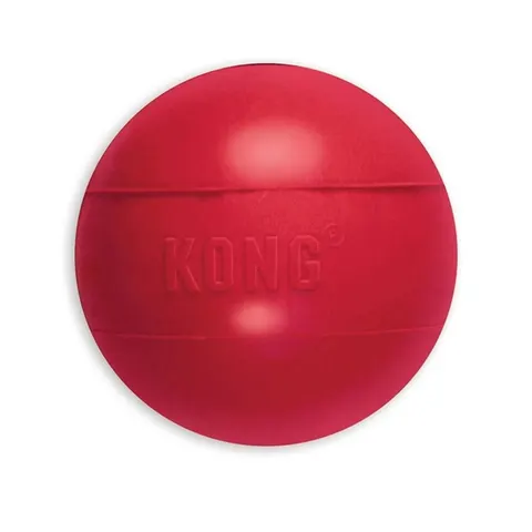 Kong Bal Medium - Bal - Diameter 8 cm - Rood – afbeelding 1