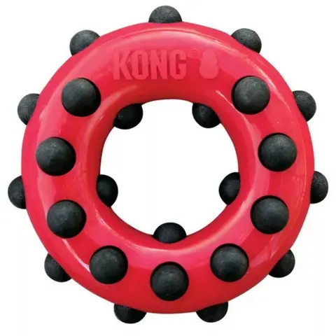 Kong dotz circle 14,5x14,5x4,5 cm – afbeelding 1