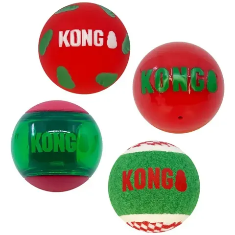 Kong Holiday Occasions Balls - Fun Speelgoed – afbeelding 1