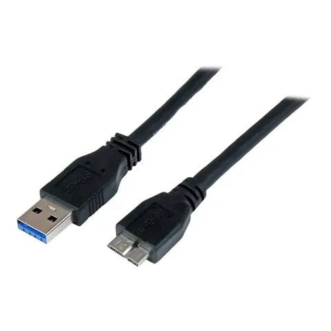 StarTech.com 1 m gecertificeerde SuperSpeed USB 3.0 A-naar-micro-B-kabel – afbeelding 1