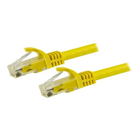 StarTech CAT6 Gigabit Netwerkkabel - CU - 7,5 meter geel – afbeelding 1