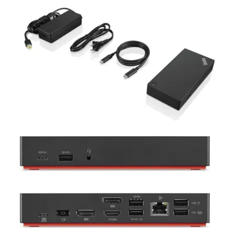 Lenovo Thinkpad USB-C Gen 2 Docking – afbeelding 1