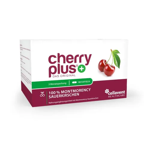 Cherry plus Cherryplus Montmorency Sauerkirschkapseln – Bild 1