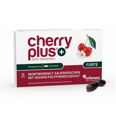 cherry plus DAS ORIGINAL FORTE 60 St Weichkapseln – Bild 1