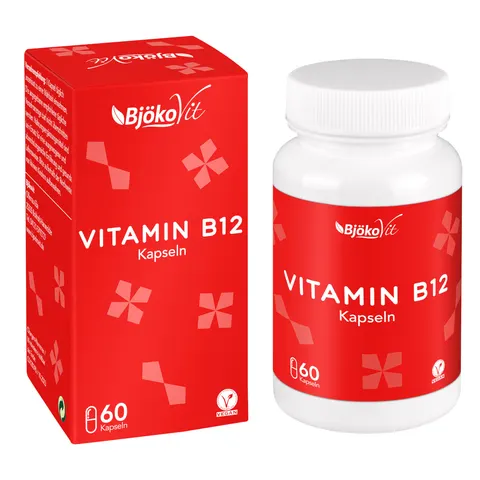 BjökoVit VITAMIN B12 60 St Kapseln – Bild 1