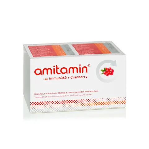Amitamin immun360+Cranberry Kapseln – Bild 1