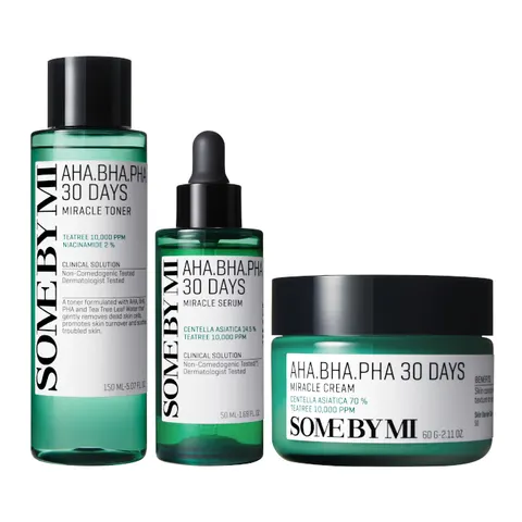 SOME BY MI - AHA-BHA-PHA 30 Days Miracle Set – black – immagine 1