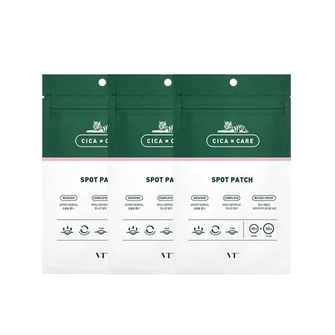VT - Cica Care Spot Patch - 1pack(48patches) (3ea) Set – one size – Bild 1