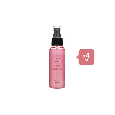 A'PIEU - Raspberry Vinegar Hair Mist - 105ml (4ea) Set – image 1