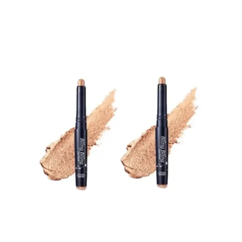 ETUDE - Bling Eye Stick - No.08 Ivory Star (2ea) Set – image 1