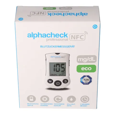 Alphacheck professional Blutzuckerm.mg/dl eco – Bild 1