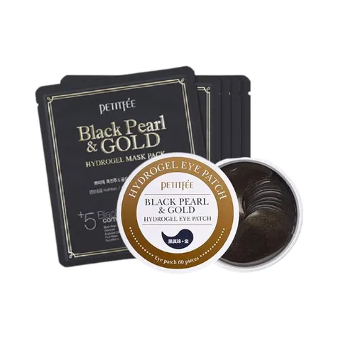 PETITFEE Black Pearl & Gold Set – one size – Bild 1