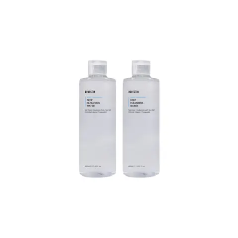 ROVECTIN - Aqua Deep Cleansing Water - 400ml (2ea) Set – black – image 1