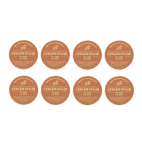 ETUDE - Ginger Sugar Overnight Lip Mask - 23g (8ea) Set – image 1