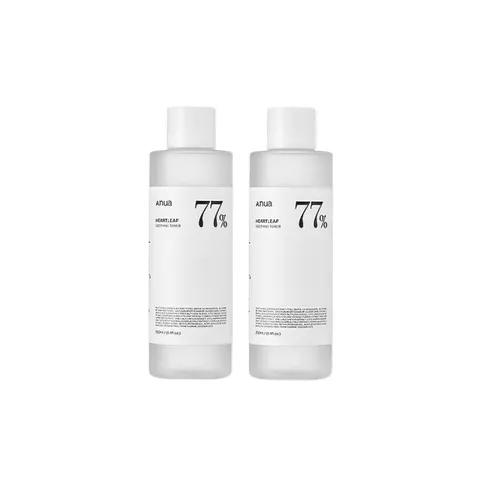 ANUA - Heartleaf 77% Soothing Toner - 250ml (2ea) Set – image 1