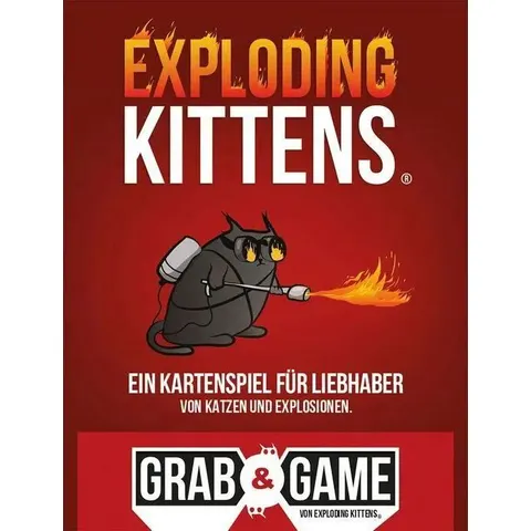 Asmodee GmbH Exploding Kittens Grab & Game – Bild 1