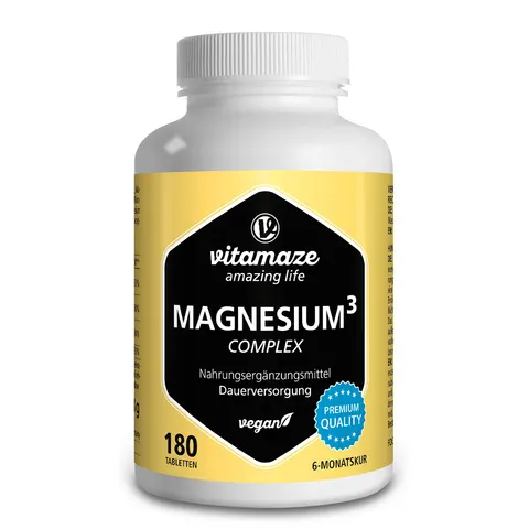 vitamaze MAGNESIUM 350 mg Komplex 180 St Tabletten – Bild 1