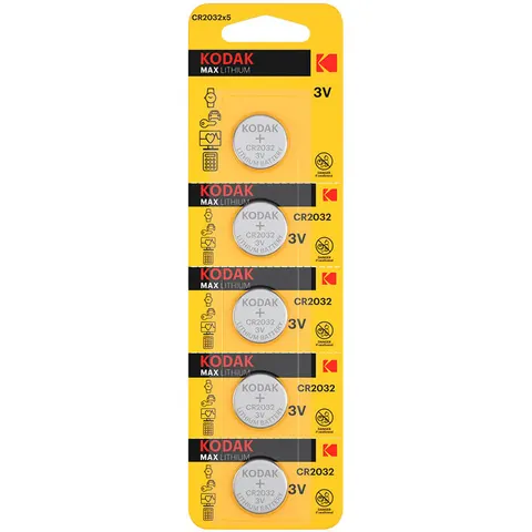 Kodak Wegwerpbatterij CR2032 Lithium – afbeelding 1