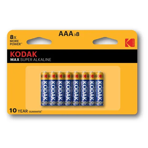 Kodak Max alkaline AAA 4+4 pack – afbeelding 1