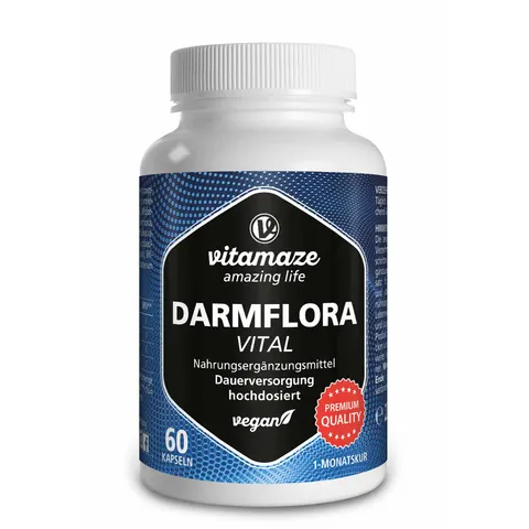Vitamaze DARMFLORA Vital vegan – Bild 1