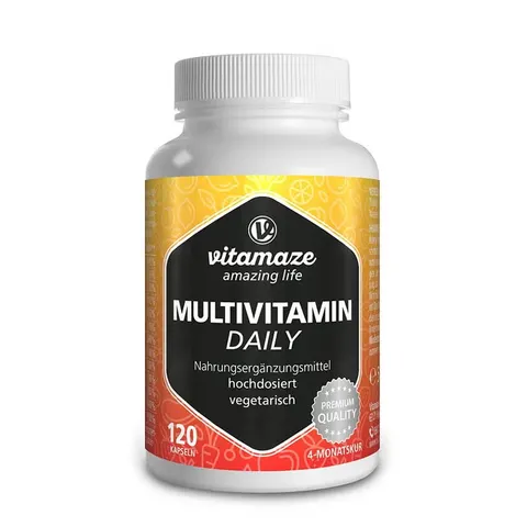 vitamaze MULTIVITAMIN DAILY 120 St Kapseln – Bild 1