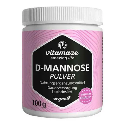 D-mannose Pulver Hochdosiert Vegan – Bild 1