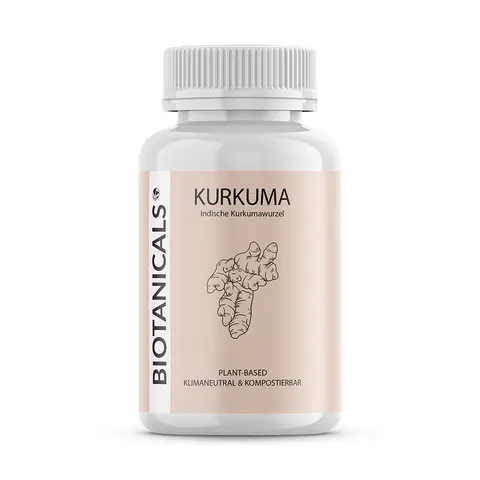 Biotanicals Kurkuma Kapseln 120 St – Bild 1