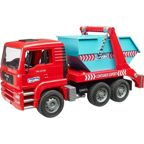 Bruder MAN TGA Absetzcontainer LKW – Bild 1