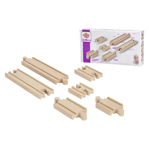Eichhorn Houten trein Rails 100006402 – afbeelding 1
