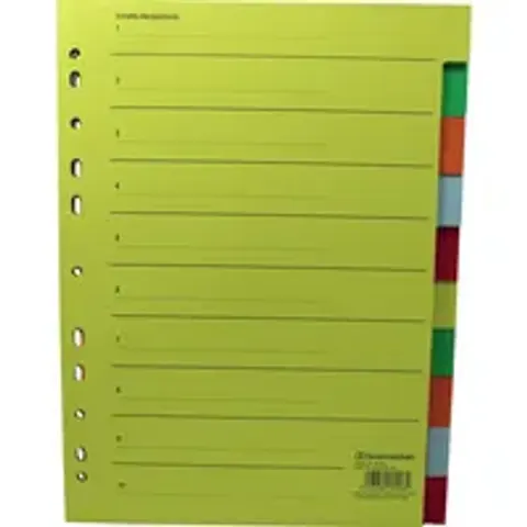 Soennecken Ordnerregister – 1526 – Bild 1