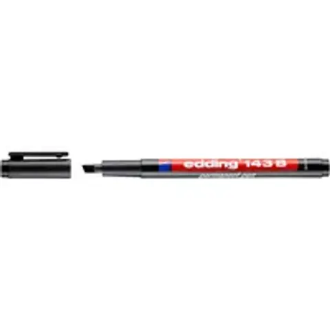 Stift DR20 wit-blauw van Edding – afbeelding 1