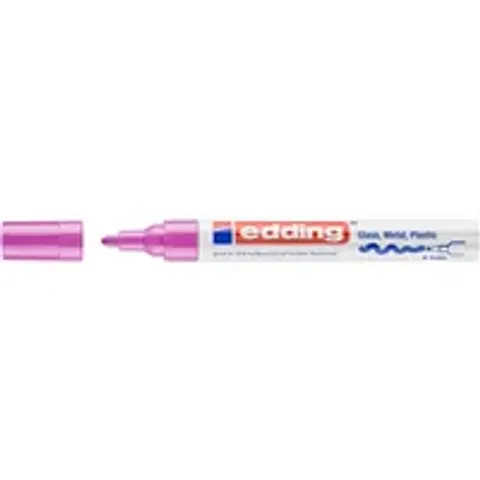 Edding 750 Lakmarker 2-4mm Roze – afbeelding 1