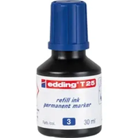Viltstiftinkt edding t25 blauw – afbeelding 1