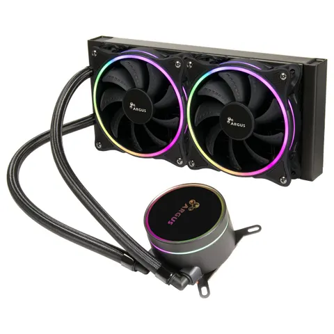 IT88885624 - Inter-Tech LC-240 AIO, RGB, black – image 1