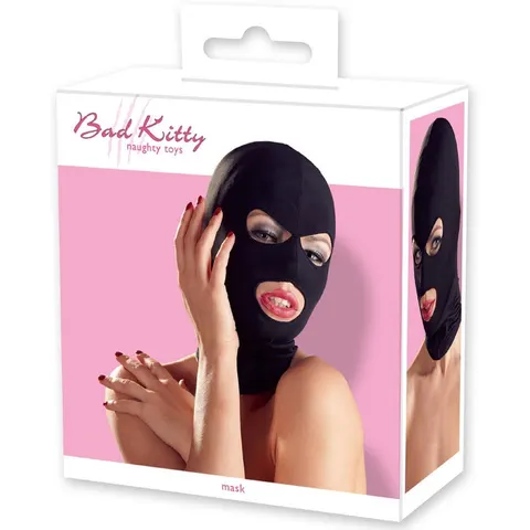 Bad kitty Cagoule noire opaque ouverte – image 1